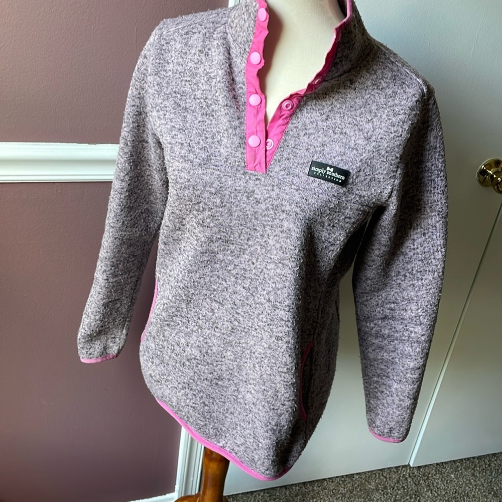 Simply Southern fleece pullover